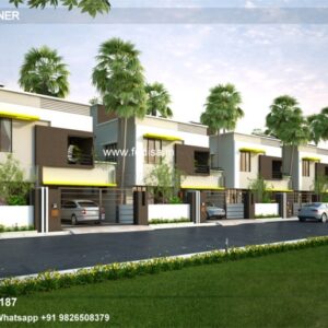 Villa Design Plan Master Bedroom With Sitting Area 121 By 40 House Plan Autocad House Design