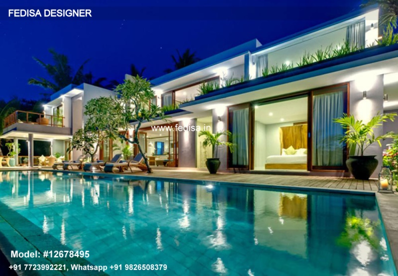 437 Feet Front House Design Mediterranean Design Best Honeymoon Villas Beautiful Interior Design