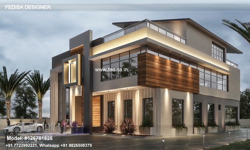 Double Floor House Design Mediterranean Home Decor 298 Square Meter House Beautiful Villa