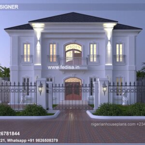 Front View Of House Mediterranean Style House Plans Alosta Luxury Private Villa Best Asian Paint For Exterior Walls