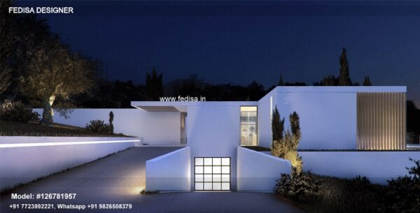 Single Floor House Front Design 3d Mediterranean Style House Plans Flat House Plans Best Asian Paint For Exterior Walls