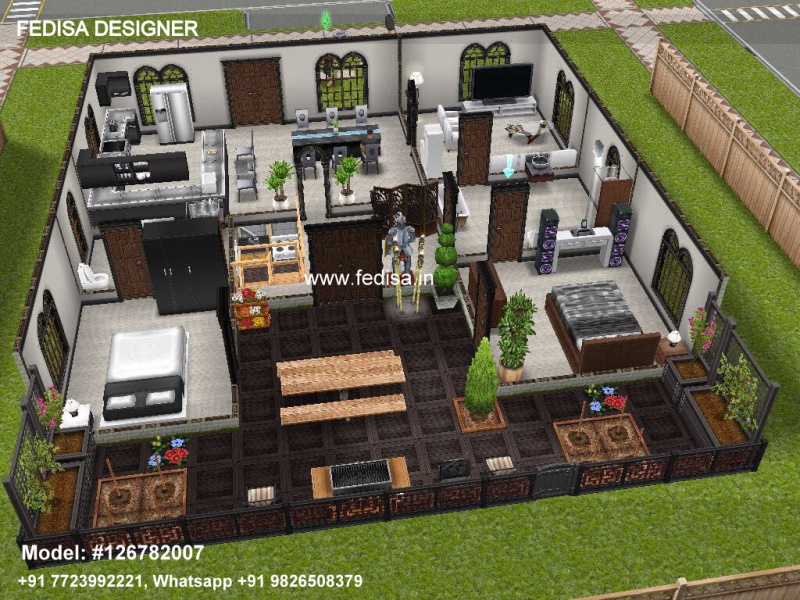 House Front Design Indian Style Mediterranean Home Plans Huge Villa Bedroom Floor Plan