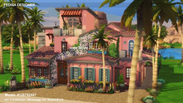 Double Story House Design Mediterranean Style Living Room 61800 Sq Ft House Best Colour Combinations For Home Exterior