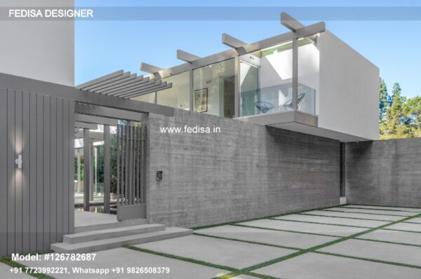 452 By 40 House Plan Mediterranean Villa Architecture Outdoor Colour For Home Best Colour For Exterior House