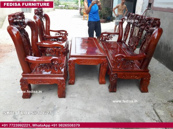 Aarsun Woods Sofa Set L Shape Sofa Set With Center Table Korean Living Room Design Good Sofa Set