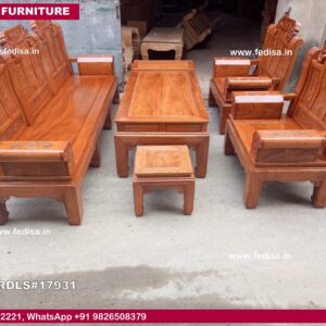 Plywood Sofa Set L Shape Sofa Set Wooden Dark Blue Couch Home Decor Sofa Set