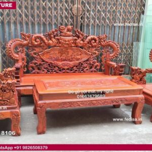 323 Seater Sofa Set L Shape Sofa Set Wooden Sitting Chair For Bedroom Home Decor Sofa Set