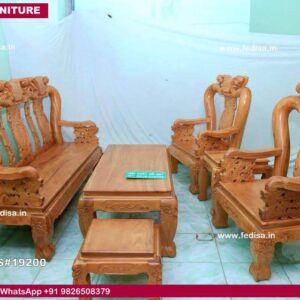 169 Seater Sofa Set With Table L Shape Wooden Sofa Set Red Leather Living Room Set Home Furniture Sofa Set
