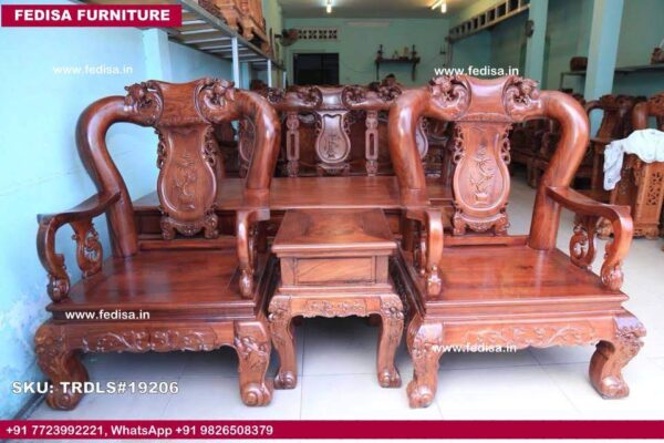 Affordable Sofa Set L Shape Wooden Sofa Set Cheap Living Room Tables Home Furniture Sofa Set