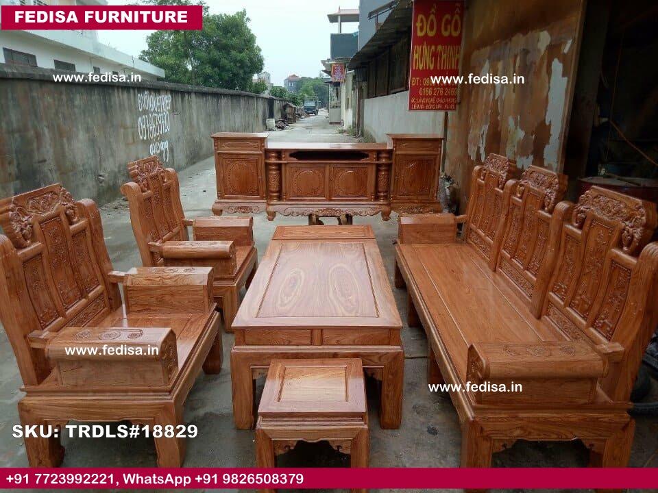 Wakefit Sofa Set L Shape Sofa With Corner Table Metal Wall Decor For