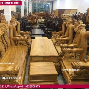 165 Seater Wooden Sofa Set L Shape Sofa With Corner Table Living Room Dining Room Ikea Online Sofa Set