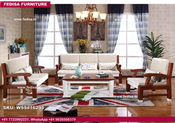Wooden Sofa Set Below 5005 Indiamart Sofa Set Upholstered Sofa Set Beige Leather Sofa Set
