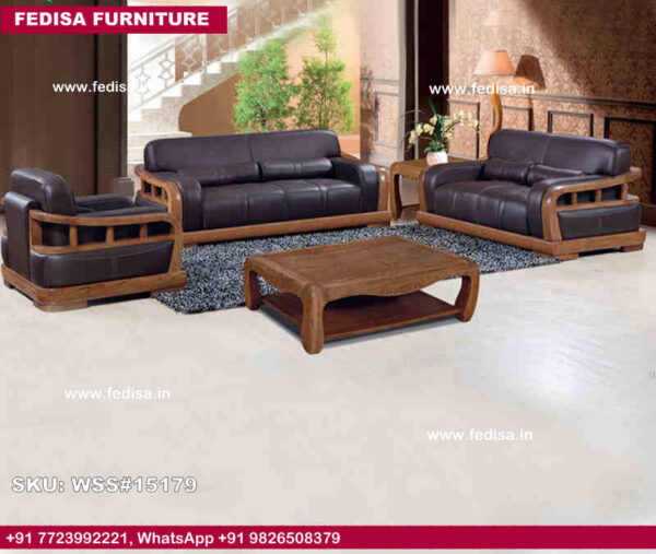 Wood And Leather Sofa Set Royal Wooden Sofa Set Sectional Living Room Sets On Sale Sofa Set Table Price