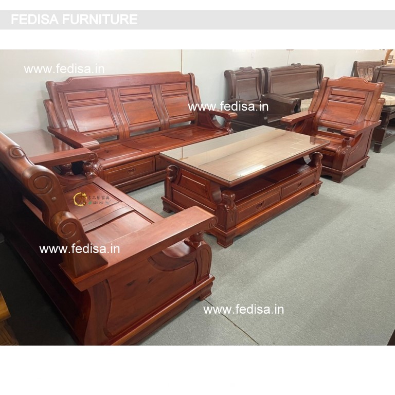 Godrej Interio Wooden Sofa Box Type Sofa Set Grand Sofa Set L Shape