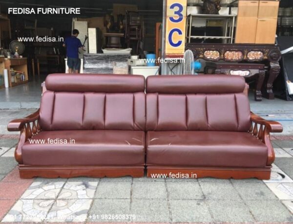 L Type Wooden Sofa Set Sofa And Chair Set Sofa Set Under 10000 Luxury Sofa Set