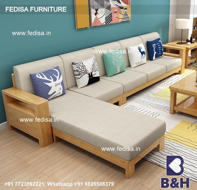 Wooden Sofa L Type Bamboo Sofa Set Price Black Couch Set Modular Sofa Set