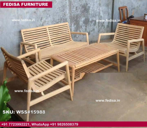 Aarsun Woods Sofa Set L Shaped Sleeper Couch Sagwan Sofa Sofa Under 15000