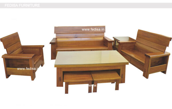 Shoba Set Wood New Corner Sofa New Sofa Set 2020 Sagwan Wood Sofa Set Price