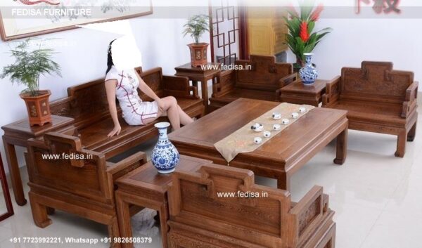 Wooden Carved Sofa Set Lobby Sofa Set 2 Piece Recliner Set Wooden Royal Sofa Set