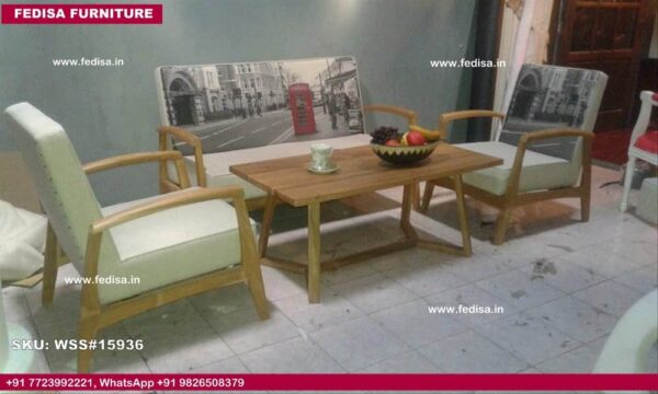 Teak Wood Sofa Set Moongil Sofa Modern Corner Sofa Set Traditional Living Room Furniture Sets