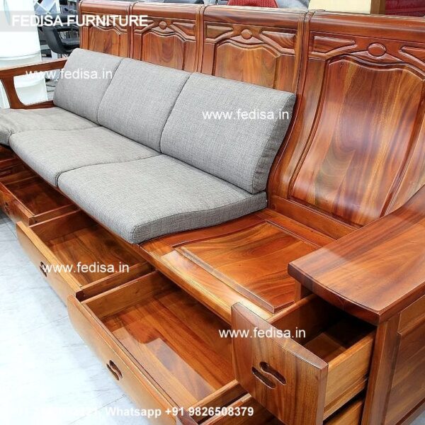 Two Seater Wooden Sofa Set 4 Seater Wooden Sofa Set Wooden Sofa Set