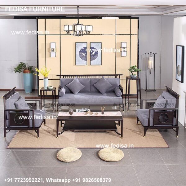 Best Quality Wooden Sofa Set Single Sofa Set Sofa Set For Hall 3 Seater Sofa Set