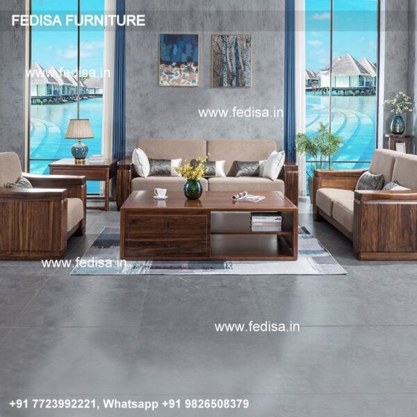 Wooden Sofa Price Best Sofa Set Under 20000 L Shape Sofa Come Bed With Storage Modern Living Room Sofa Set