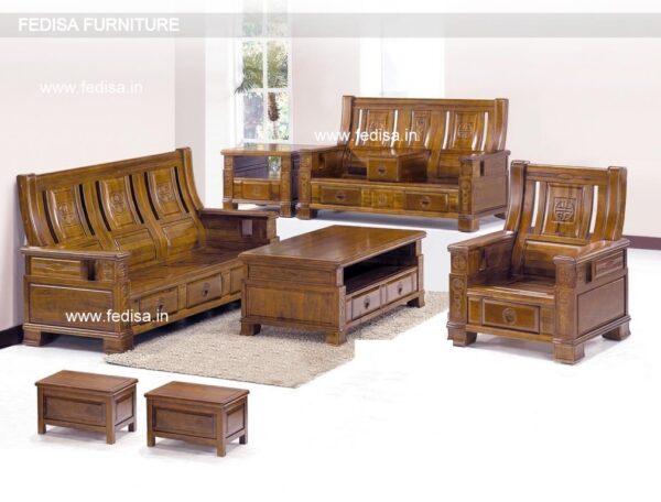 Teak Wood Sofa Without Cushion High Quality Sofa Set Navy L Shaped Couch Pink L Shaped Sofa