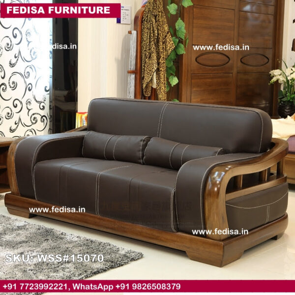 Buy Wooden Sofa Wooden Sofa Set Without Cushion Original Teak Wood Sofa Set Sheesham Ki Lakdi Ka Sofa Set