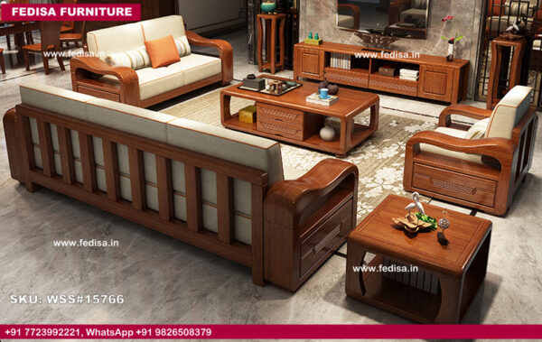 L Shape Wooden Sofa With Storage Compact Wooden Sofa Set Corner Wooden Sofa Set Wooden Leather Sofa Set