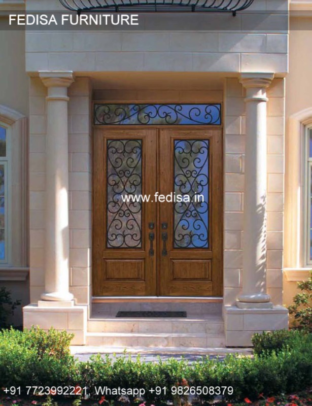 Main Gate Wooden Door Design Steel Chokhat Design Railing Door Design