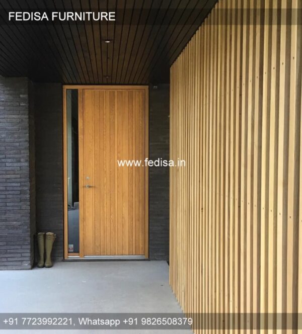 Puja Room Glass Door Design Door Attached Window Design Ss Gate Design Single Door