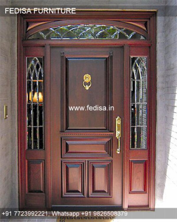 Elegant Door Design Door Bit Design Wooden Main Double Door Design
