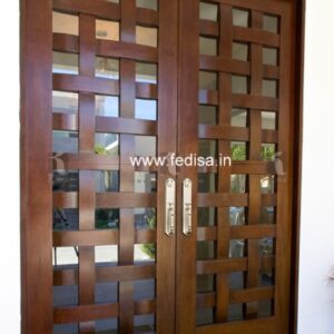 Ss Single Door Design Jali Wala Darwaza Design Pooja Room Bell Design