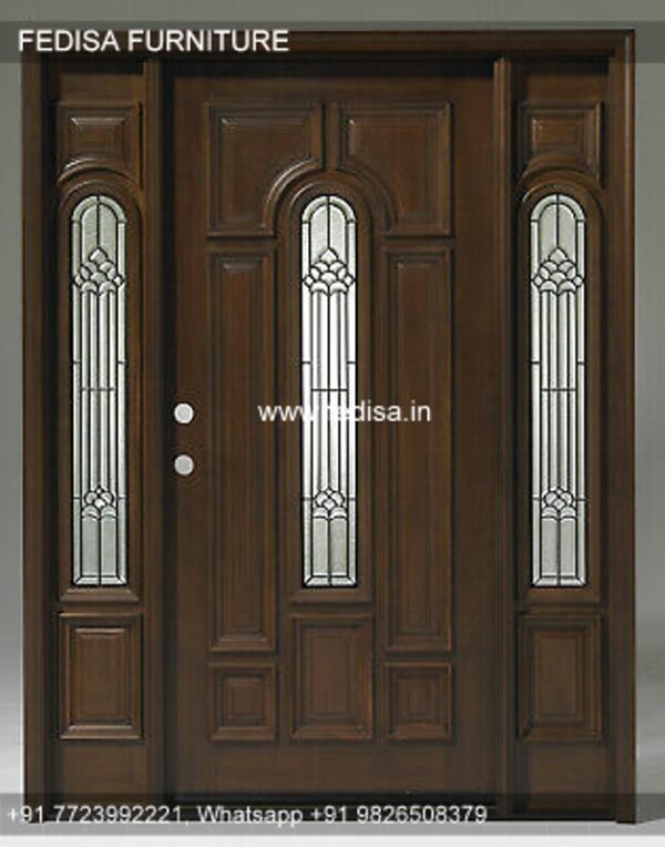 Sun Design Door 2 Panel Door Design Double Door Safety Door Design