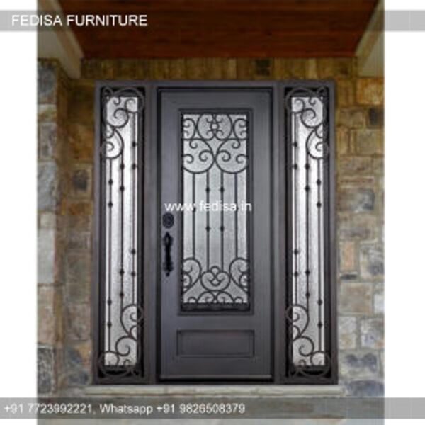 Designer Safety Door Half Round Door Design Main Door God Design