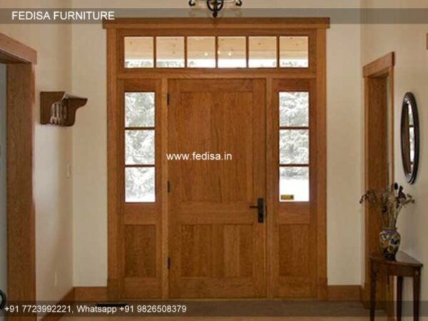 Wooden Mosquito Net Door Design Traditional Front Door Design Traditional Front Door Design