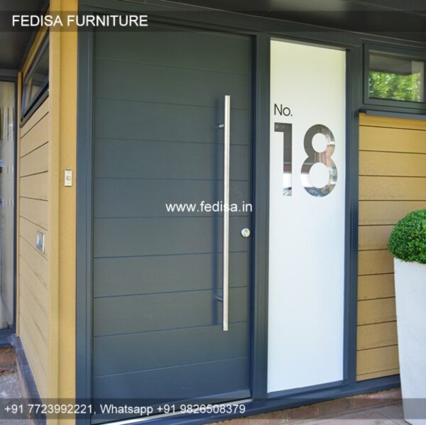 New Door Design 2195, Ss Safety Door Designs | Decorative Wooden Door Latest