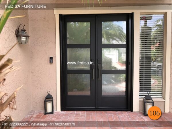 Bedroom Door Design 2047, Flush Door Sunmica Design | Decorative Wooden Door Latest