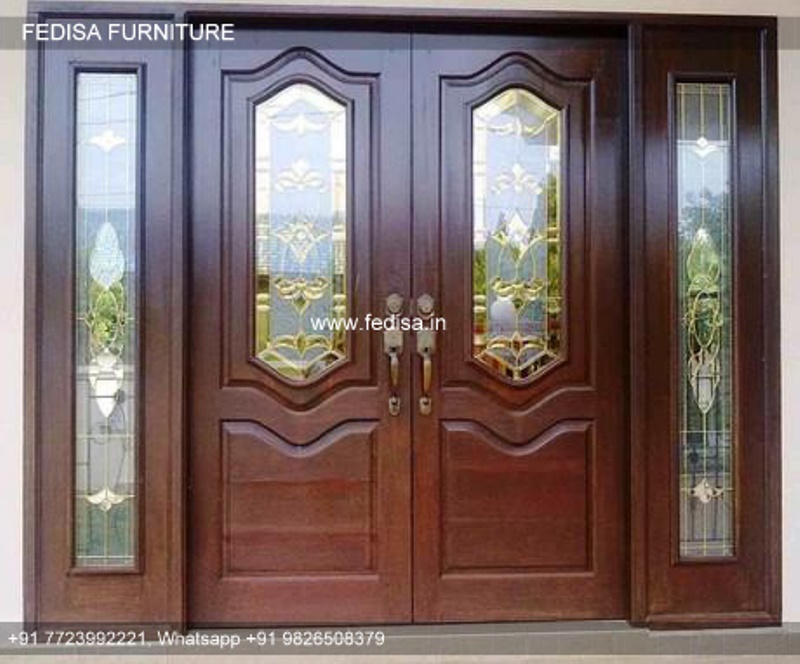 Simple Main Door Designs For Home, Folding Grill Gate Design | Decorative Wooden Door Latest