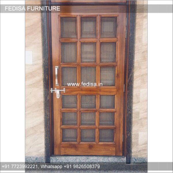 Door Grill Design 2077, 3D Door Design Price | Decorative Wooden Door Latest
