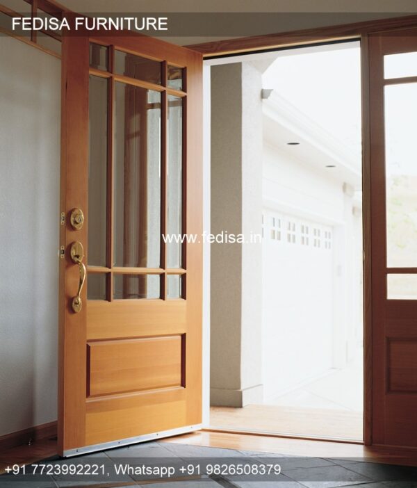 Bedroom Door Design 2084, Cnc Cutting Door Design | Decorative Wooden Door Latest