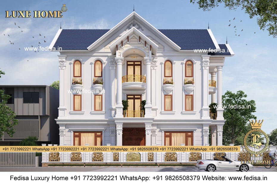 Interior Design Of Hall In Indian Style Luxury Pool And Deck Villa Elevated House Plans A Frame House Interior