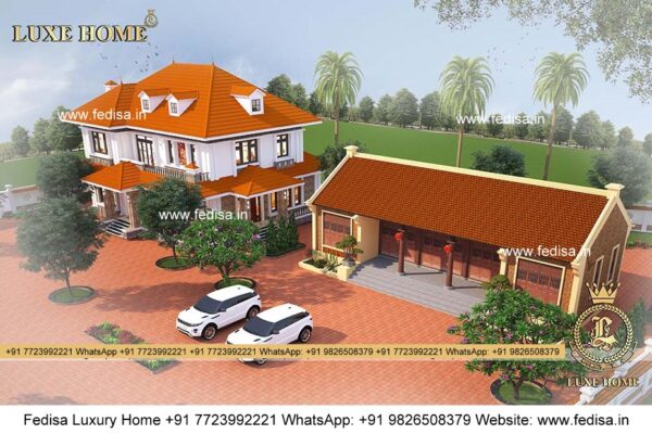 Mandir Decoration Ideas Luxury Pool And Deck Villa Blue And Gray House Exterior Apartment Floor Plans Designs