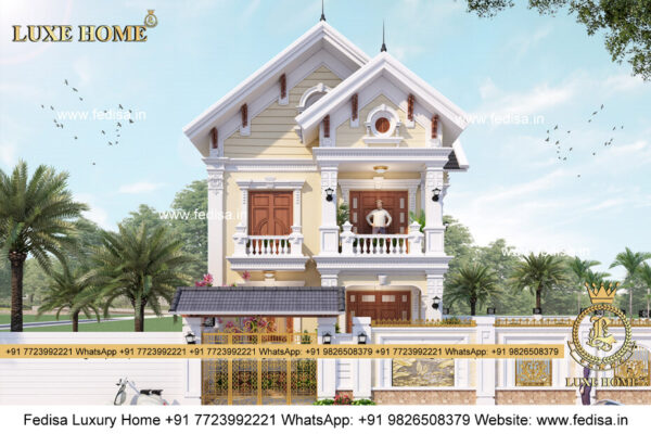 Modern Home Design Luxury Pool Villa Brown House Paint Apartment House Design
