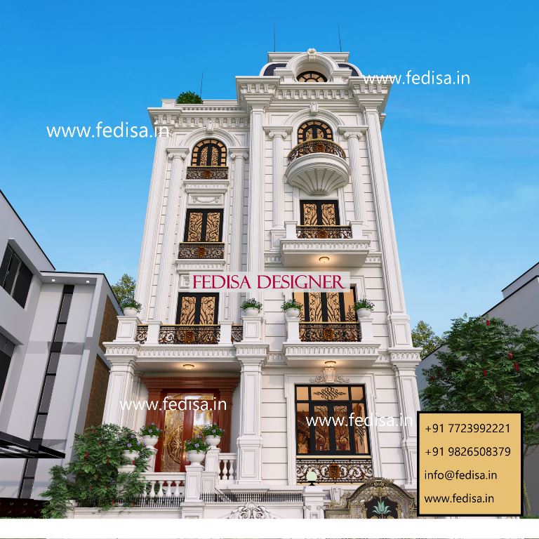 438 30 House Front Design Luxury Pool Villa Low Country House Plans Apartment House Design