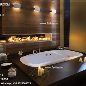 Jacuzzi Bathtub, Small Full Bathroom Ideas | Best Bathtub Designs In India