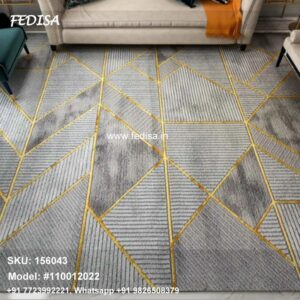 Momo Rugs High Pile Carpet Striped Stair Carpet
