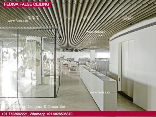 Modern Restaurant Ceiling Design Room Fall Ceiling Design Plus Minus Pop Ka Design
