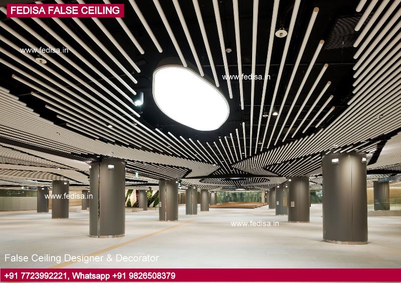 Office Fall Ceiling False Ceiling Color Design Minus Plus Pop Design Color